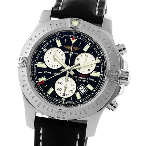 breitling chronometre colt|copy breitling colt chronograph watch.